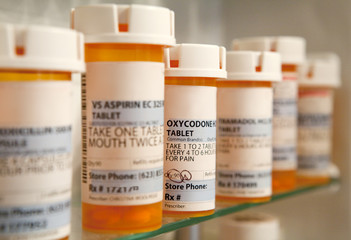 prescription drug bottles