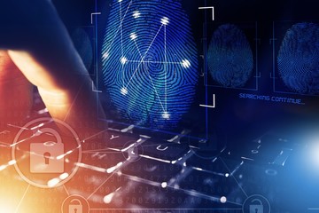 computer and fingerprint analysis