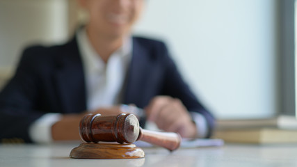 judge and gavel